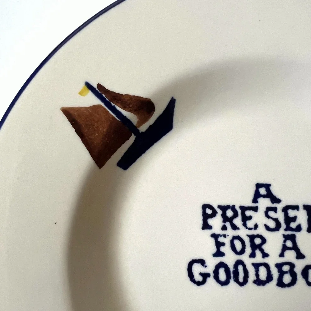 Emma Bridgewater A Present for a Good Boy Child's Plate 8.25